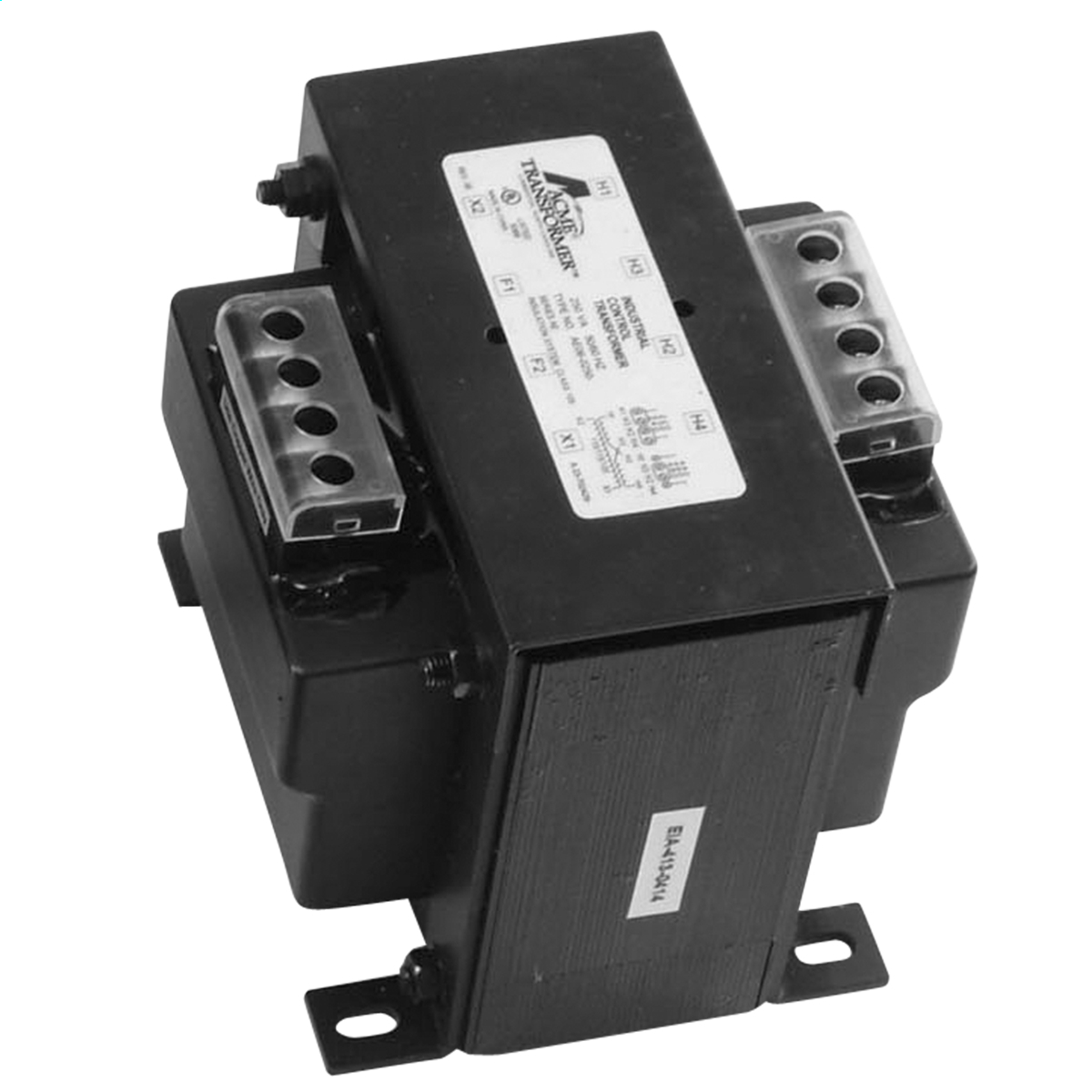 AE060050 AE Series Industrial Control Transformer, 220/440/230/460/240/480 V AC Primary, 110/115/120 VAC Secondary, 50 VA Power Rating, 50/60 Hz, 1 Phase