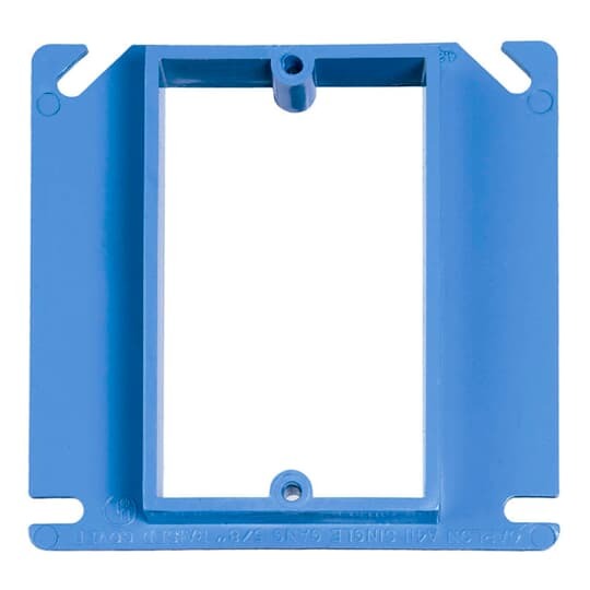 A413 Carlon Non-Metallic Outlet Box Cover, 4 in L x 4 in W x 1 in D