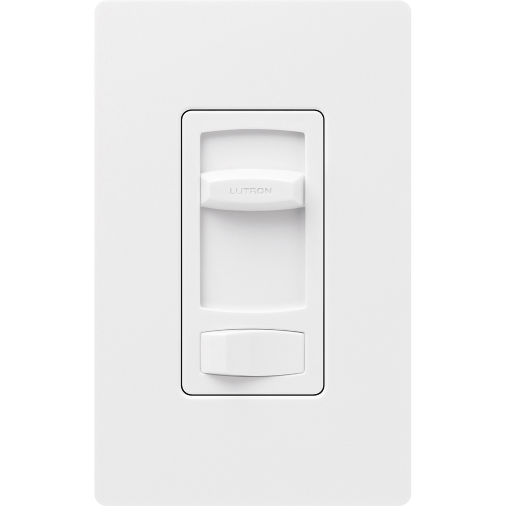 CTELV-303P-WH Skylark Contour Dimmer Switch for Electronic Low-Voltage, 300W ELV, 1 Pole/3-Way, White