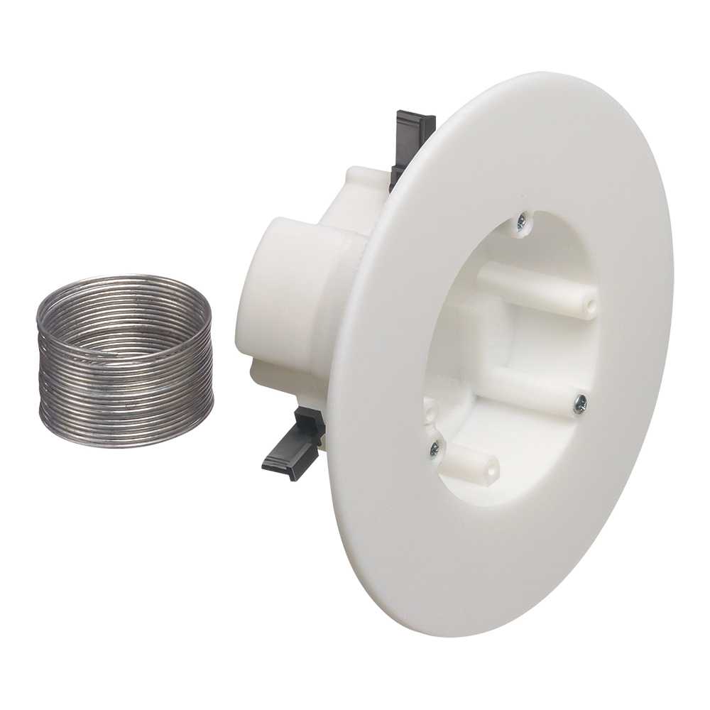 FL430S Cam-Light Mounting Box With Knockout, Steel, 17 cu-in Capacity, 2 Knockouts, 2.375 in H x 7.345 in W x 2.375 in D