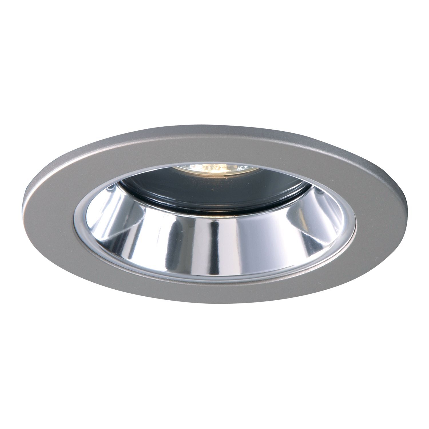 1951SNS Halo Showerlight Lighting Trim, 4 in ID x 5-1/16 in OD, Incandescent Lamp, For Use With H1499TAT, H1499ICAT and H1499RTAT Housing, Polymer