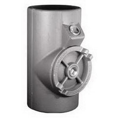 EYF-350 Unilets Dust-Ignitionproof Explosionproof Raintight Conduit Sealing Fitting, 3-1/2 in, For Use With IMC/Threaded Rigid Metallic Conduit, Malleable Iron, Triple Coated