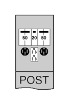 U004CP4010 Midwest GE Power Outlet Pedestal, 120/240 V AC, 120 A, 1 Phase, NEMA 3R Enclosure