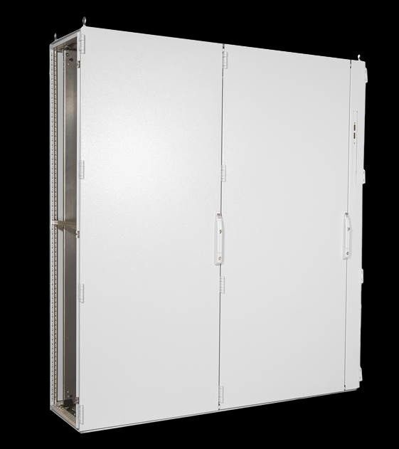 9951138 TS8 Compact Disconnect Enclosure, 63 in W x 20 in D x 71 in H, NEMA 12/IP55, Carbon Steel