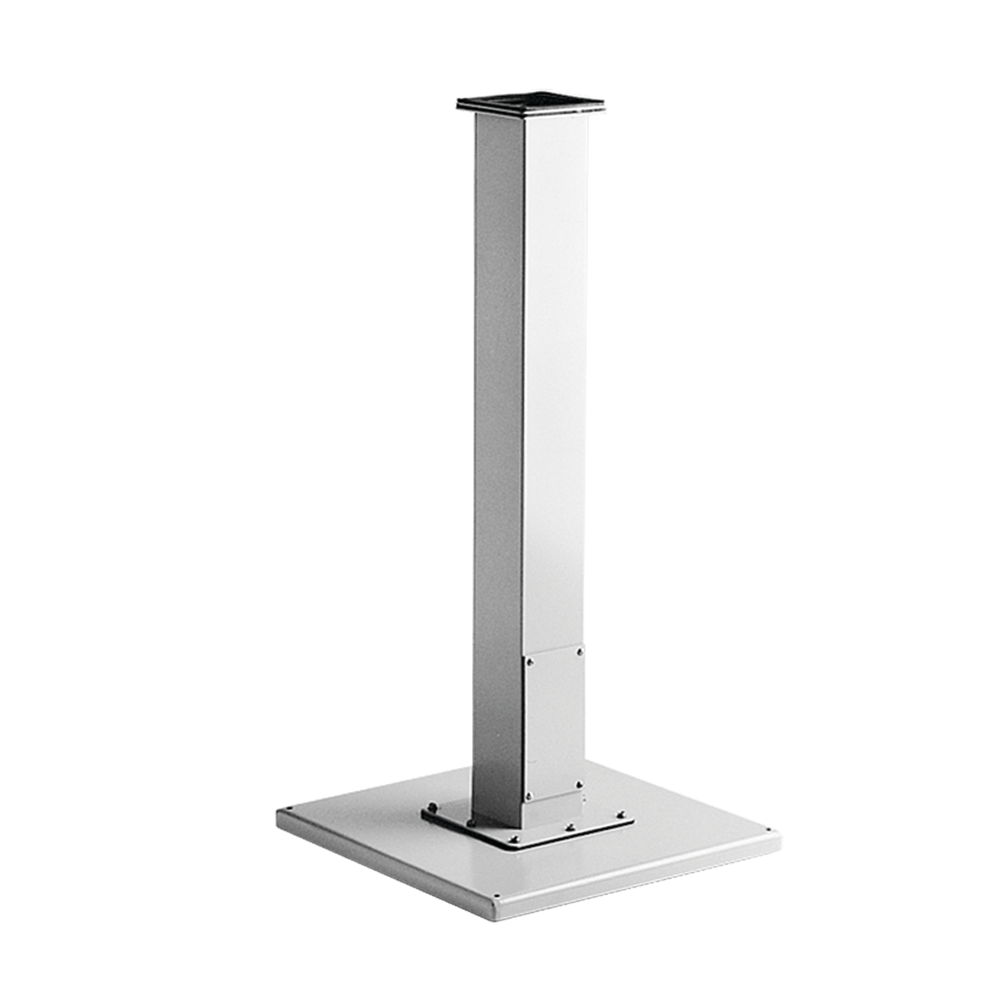 A44CCOL P1 Straight Enclosure Pedestal Column, 35 in L x 4 in W x 4 in D, Steel, Gray
