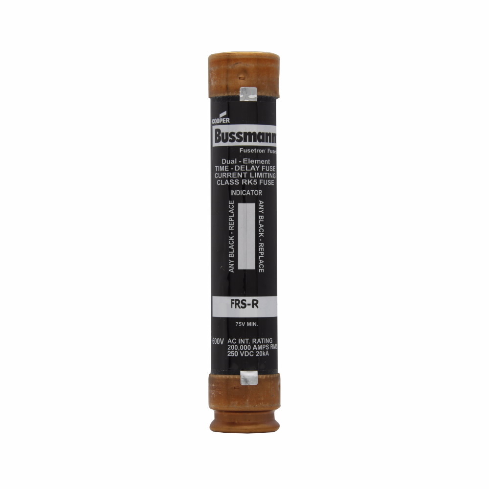 FRS-R-45ID Fusetron  Current Limiting Time Delay Fuse, 45 A, 600 V AC/250 V DC, 200/20 kAIC Interrupt, RK5 Class