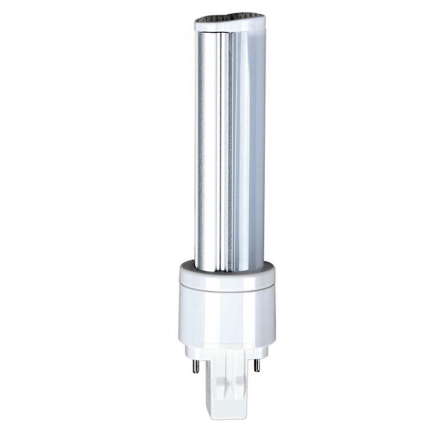 S8726 LED CFL Replacement Lamp, 6 W, GX23 Lamp, PL Shape, 500 Lumens