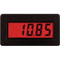 CUB4LP40 Dual Range Loop Powered Process Meter With Clear Viewing Window, 4 to 20 mA/10 to 50 mA Measuring, 2.95 in L x 1.96 in W x 1.54 in H, High Impact Case, LCD Display