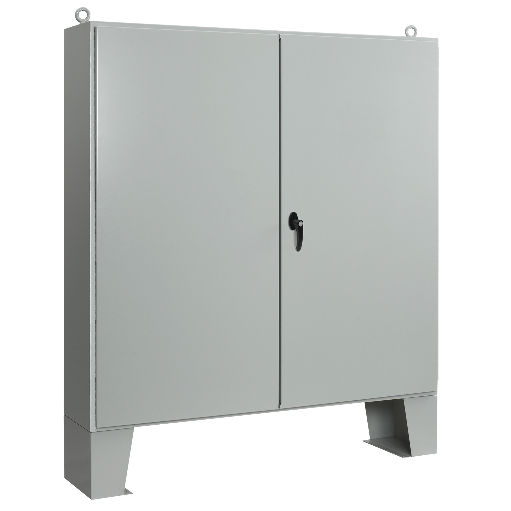 A544208LPG 2-Door Enclosure, 54 in L x 42 in W x 8 in D, NEMA 12/IP55 NEMA Rating, Steel