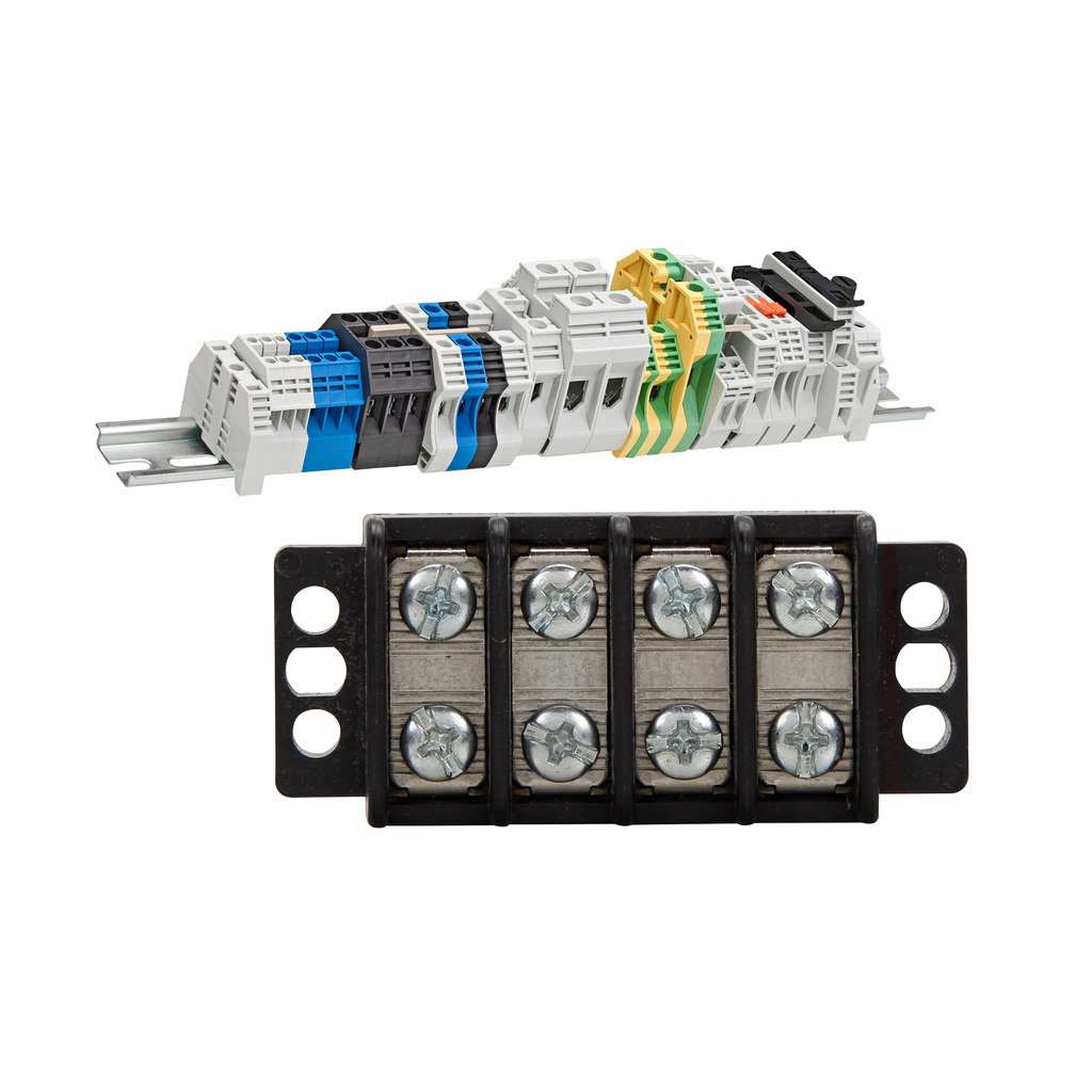 BRKT-ND End Bracket Terminal Block End Stop, Gray