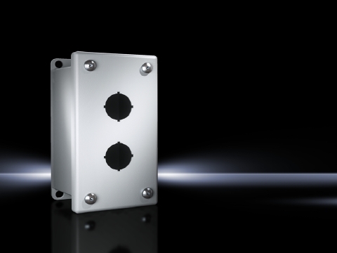 8018580 Non-Locking Handle, L-Handle Handle, For Use With SZ, WM Series Carbon Steel Enclosure with 3-Point Latching, Die Cast Zinc, Powder Coated