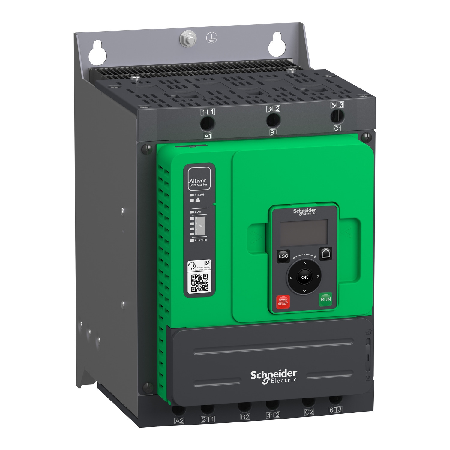 ATS480D75Y ATS480 Soft Starter, IP20 Enclosure