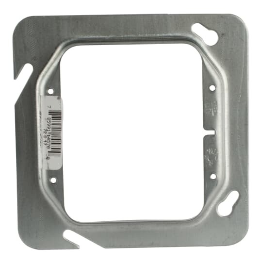72-C-17 Steel City Outlet Box Cover, 4-11/16 in L x 4-11/16 in W, Steel