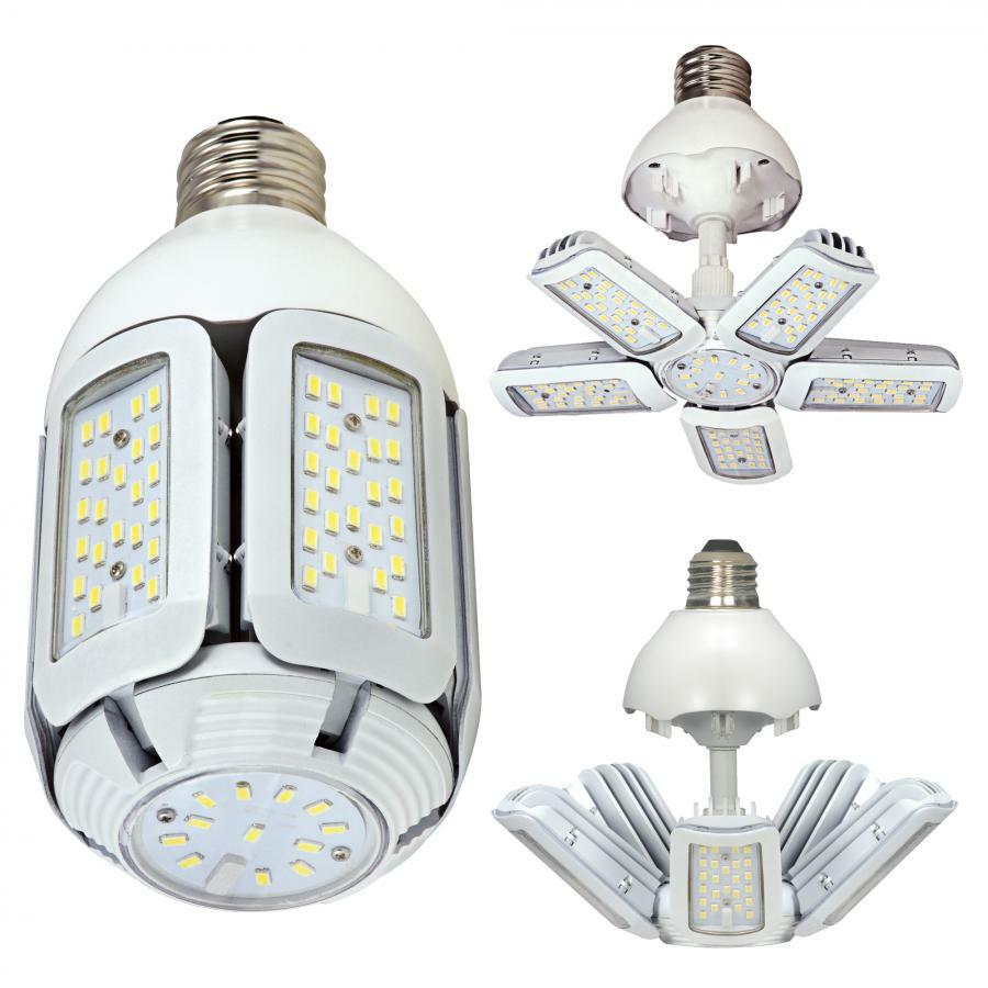 S29798 Hi-Pro Signature LED HID Replacement Lamp, 40 W, 300 W Incandescent Equivalent, EX39 Lamp, Corn Cob Shape, 4880 Lumens