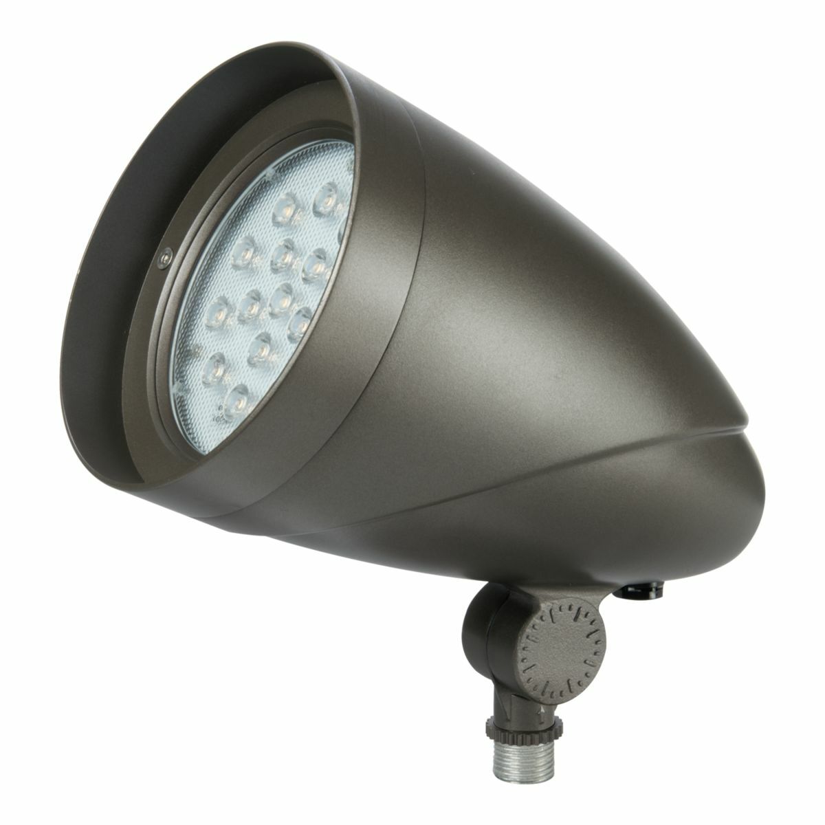 TCRL26S Lumark Large Tracer Floodlight, 25 W Fixture, 120 to 277 V AC, Carbon Bronze Polyester Powder Coated Housing