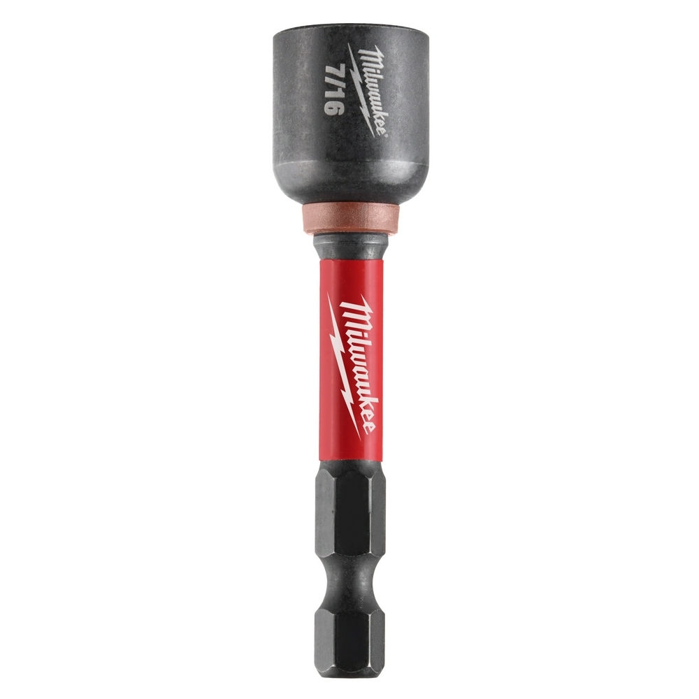 49-66-4736 Impact Duty Magnetic Nut Driver Set, 7/16 in Drive, Proprietary Steel, 7/16 in Hex