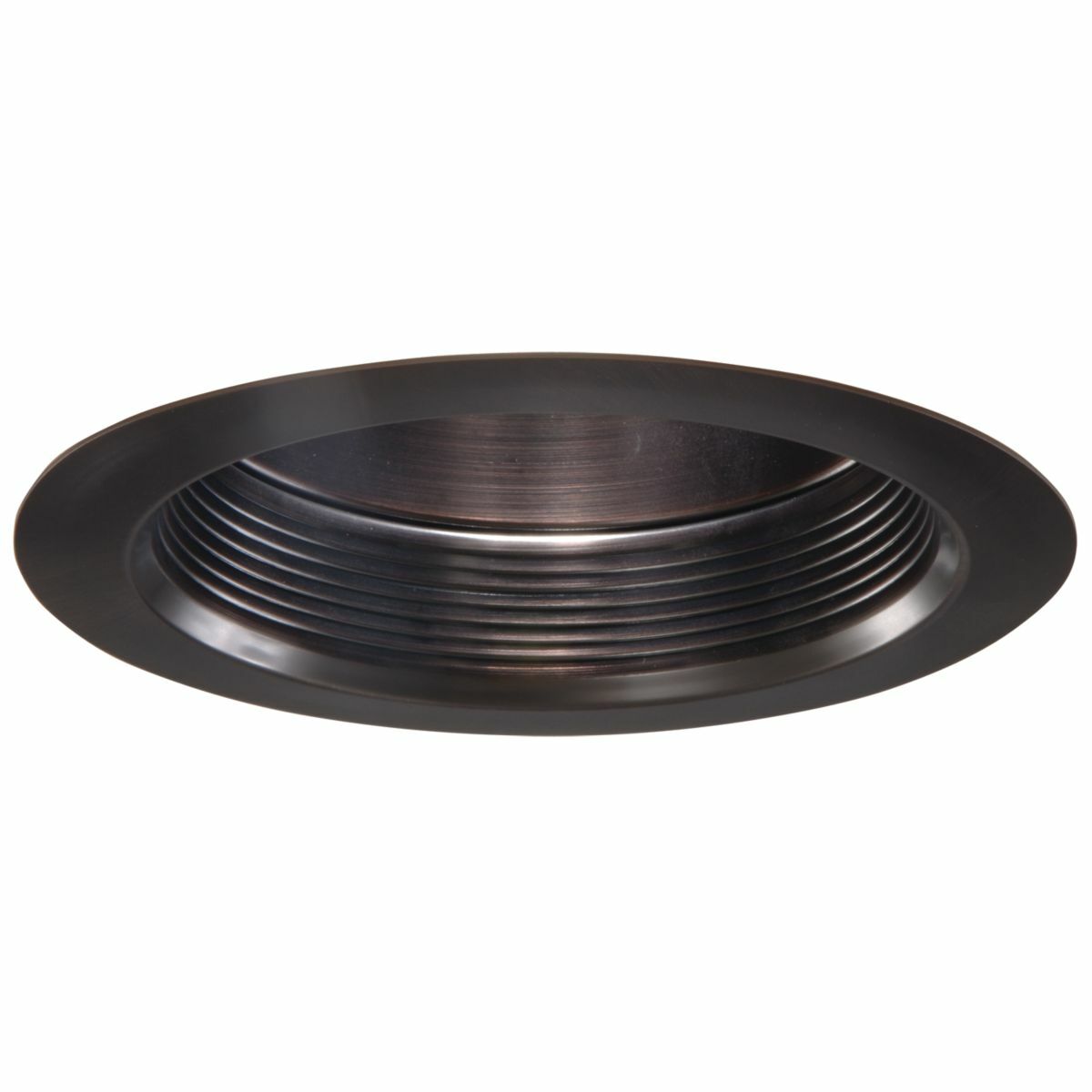 30TBZAT Halo Air-Tite Super Trim H7 30 Self-Flanged Round Lighting Trim, 6 in ID x 7-1/4 in OD, Incandescent Lamp, For Use With H7 Downlight Fixture, E7ICAT and E7RICAT Housing, Metal
