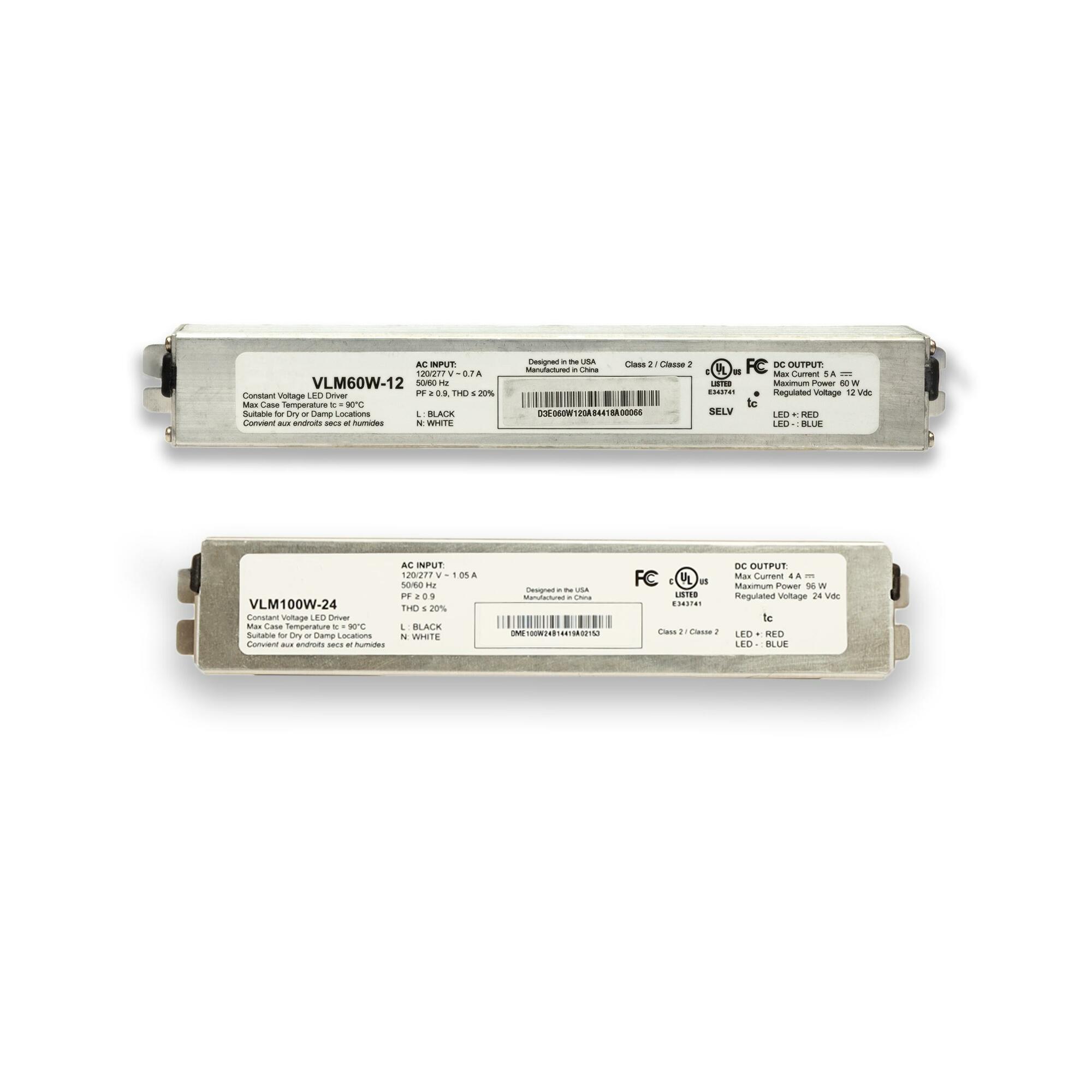 VLM60W-12 VLM Constant Voltage LED Driver,12V DC, 60W