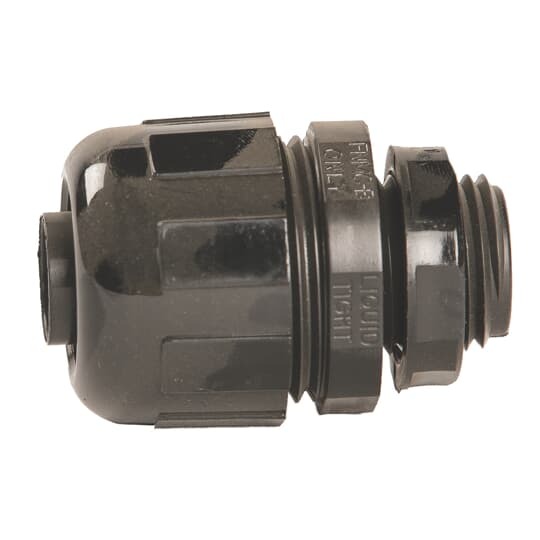 LT75 Carlon Straight Conduit Connector, 3/4 in Trade, Nylon