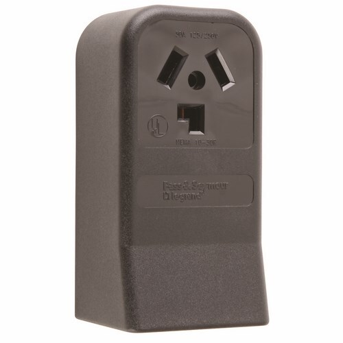 388 Straight Blade Receptacle 30A 125/250V 3-Pole 3-Wire