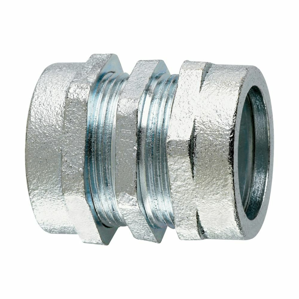 CPR22 Compression Coupling, 3/4 in, For Use With Rigid/IMC Conduit, Malleable Iron