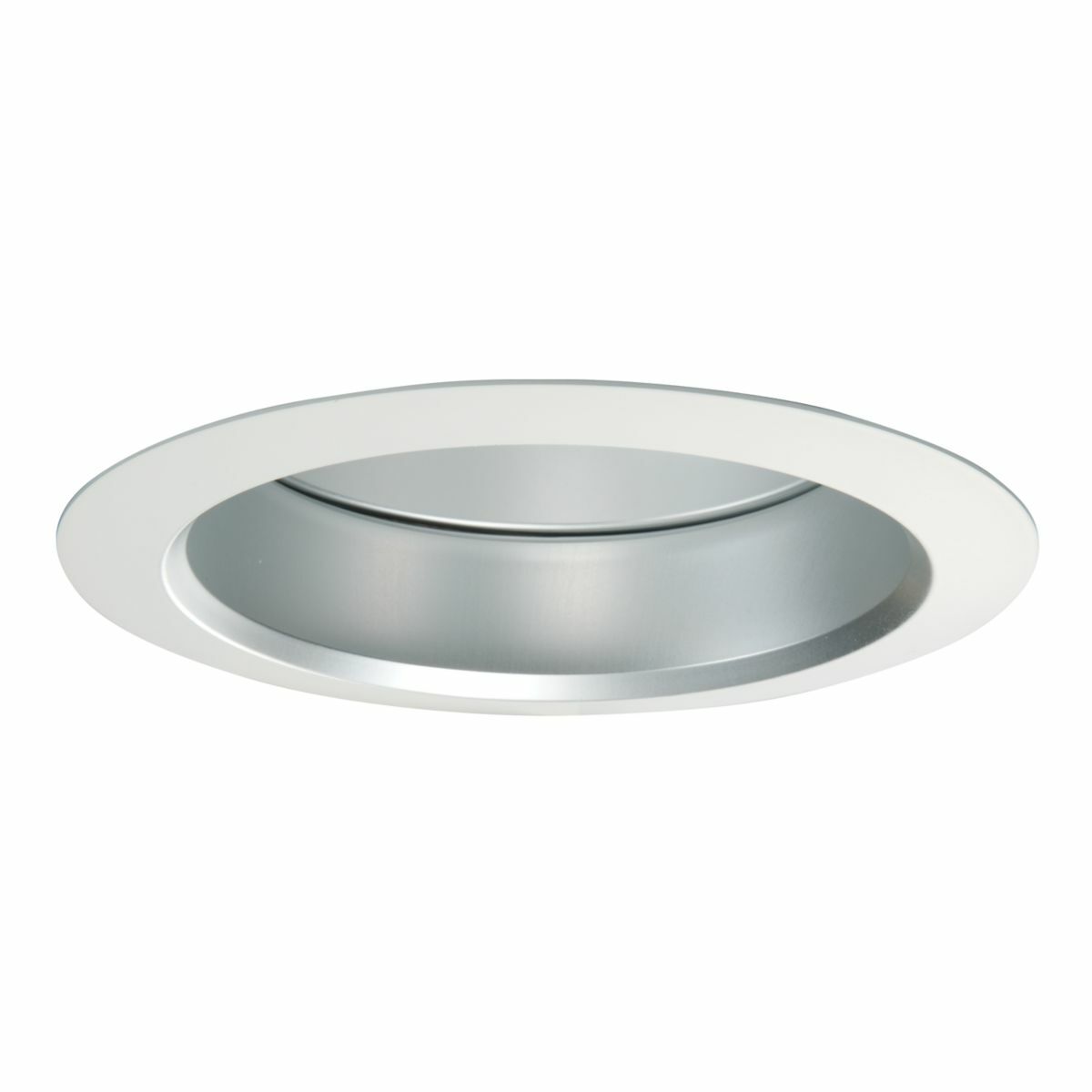 30HAT Halo Air-Tite Super Trim H7 30 Self-Flanged Round Lighting Trim, 6 in ID x 7-1/4 in OD, Incandescent Lamp, For Use With H7 Downlight Fixture and H7UICA Housing, Metal