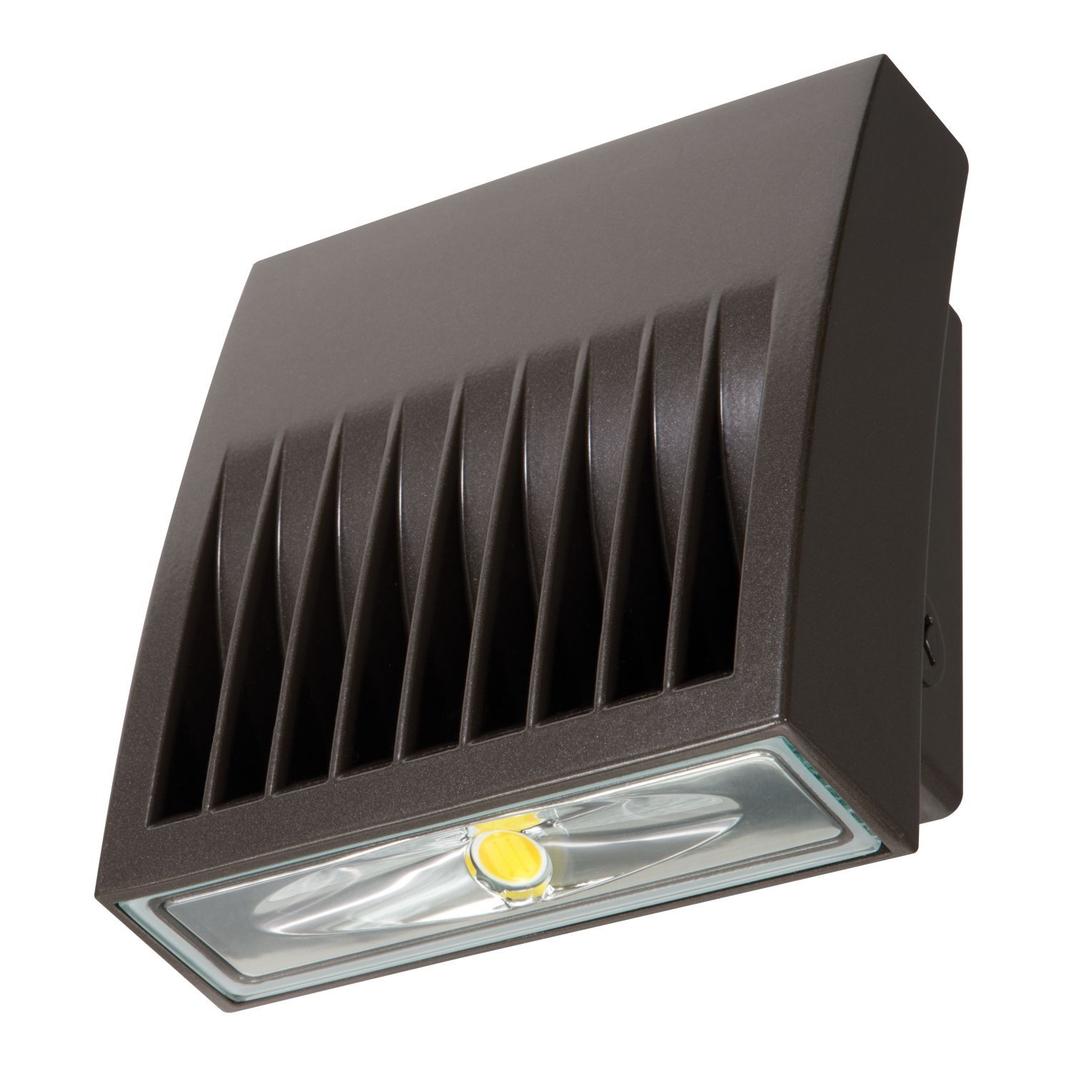 XTOR4B Lumark Medium Door Outdoor Wallpack, (1) LED Lamp, 38 W Fixture, 120 to 277 V AC, Carbon Bronze Housing