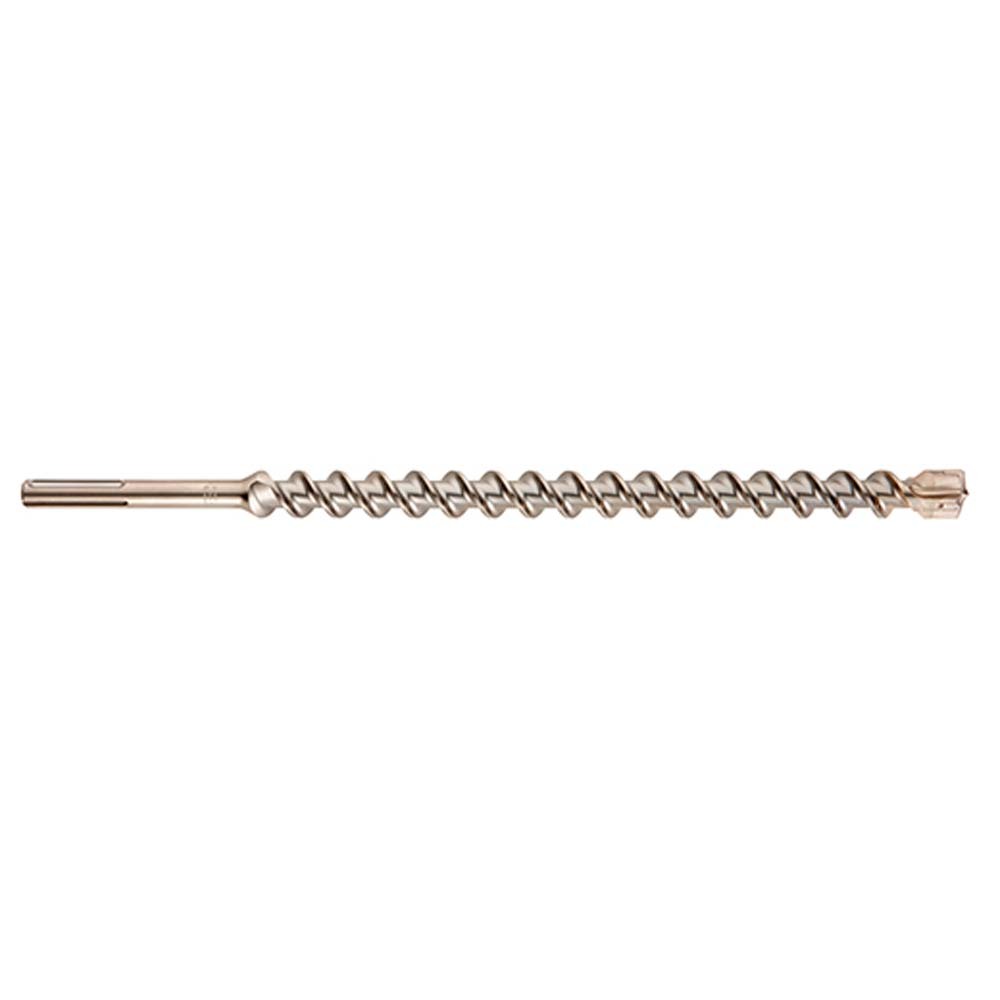 48-20-3953 MX4 4-Cutter Rotary Hammer Drill Bit, 1 in Drill Bit, 45/64 in, 12 in D Cutting, Carbide Cutting Edge, 17 in OAL
