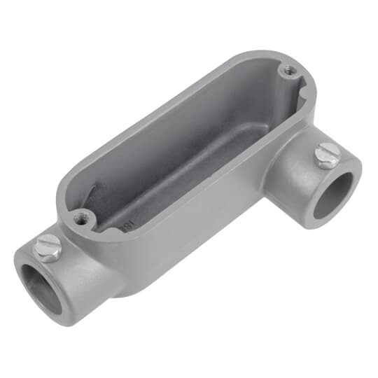 BLL-3 Red Dot Type LL Conduit Body, 1 in Hub, Die Cast Aluminum