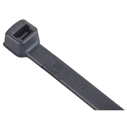 L-8-40-0-C Catamount 40 Series 1-Piece Intermediate Cable Tie, 8.9 in L x 0.14 in W x 0.05 in THK, Nylon/Polyamide 6.6, Black