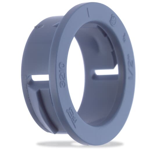 3210 T&B 1-Piece Knockout Non-Metallic Conduit Bushing, 7/8 in Trade, Polycarbonate
