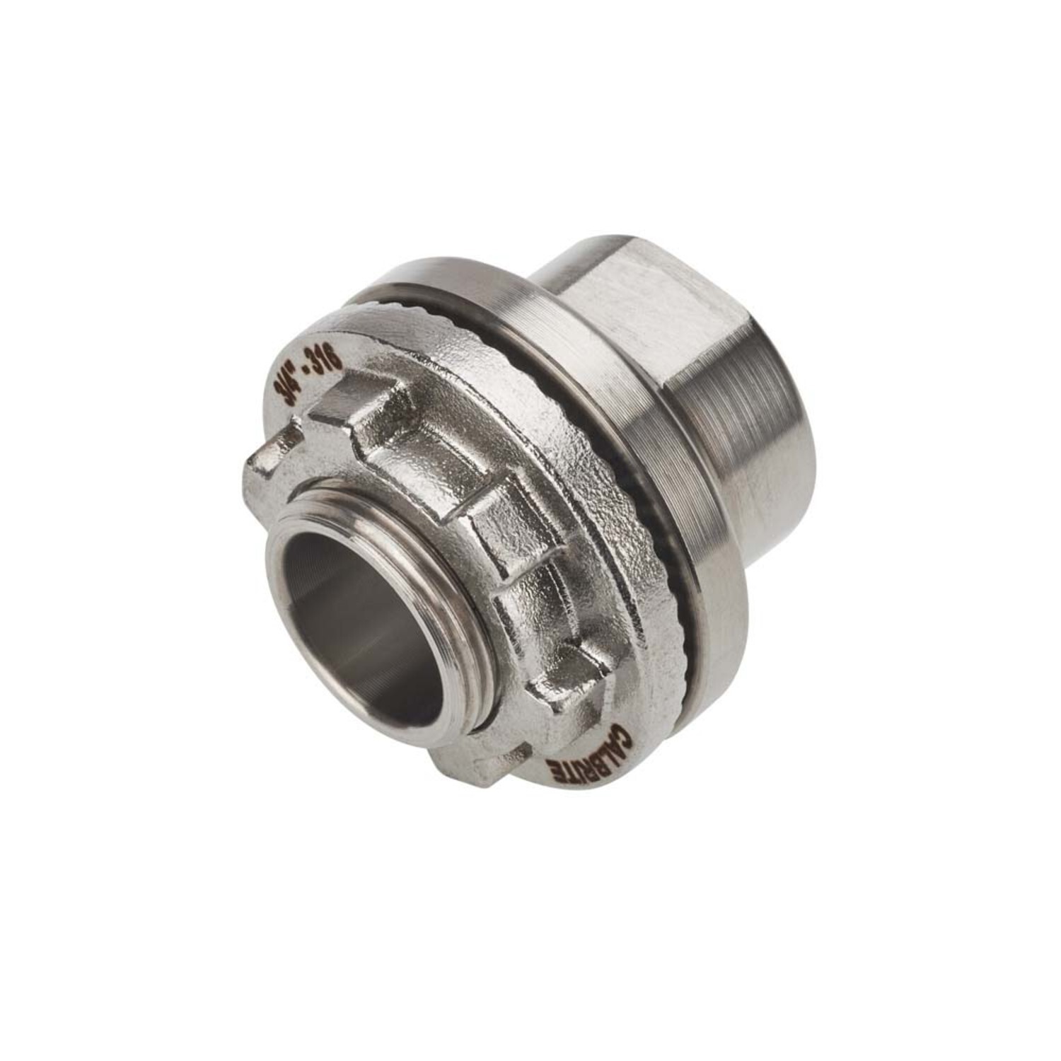 S61500LT00 Line Terminator Hub, 1 in, For Use With Rigid Stainless Threaded Conduit, 316L Stainless Steel, Polished