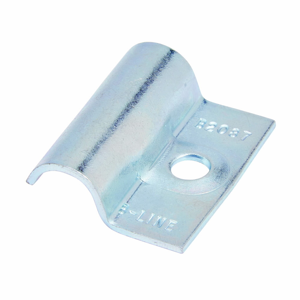 B2086ZN B2000 1-Hole Tubing Clamp, 3/8 in OD, Steel