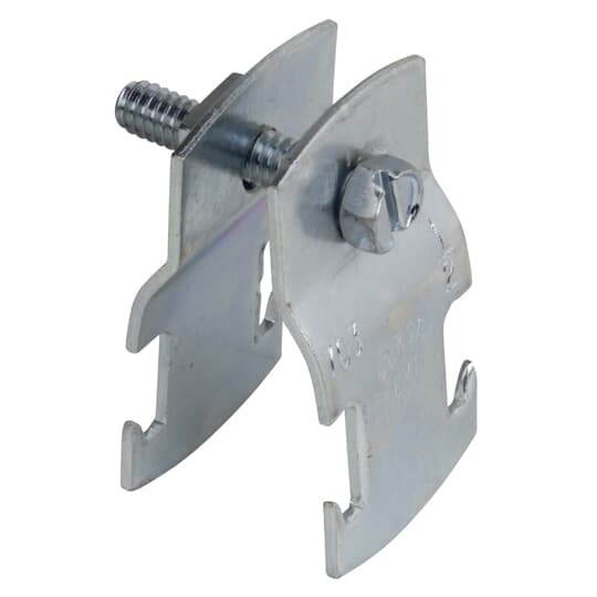 703-1/2-EG Superstrut Universal Conduit and Cable Clamp, 1/2 in Conduit, 400 lb Load, 0.706 to 0.84 in OD, Steel
