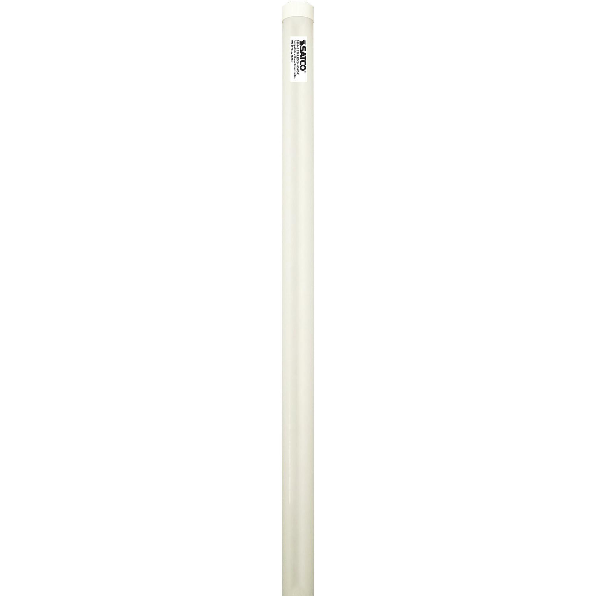 S49946 Type A Ballast Dependent Dimmable LED Lamp, 8 W, 110 W Incandescent Equivalent, G13 Lamp, T8 Linear Shape, 1250 Lumens