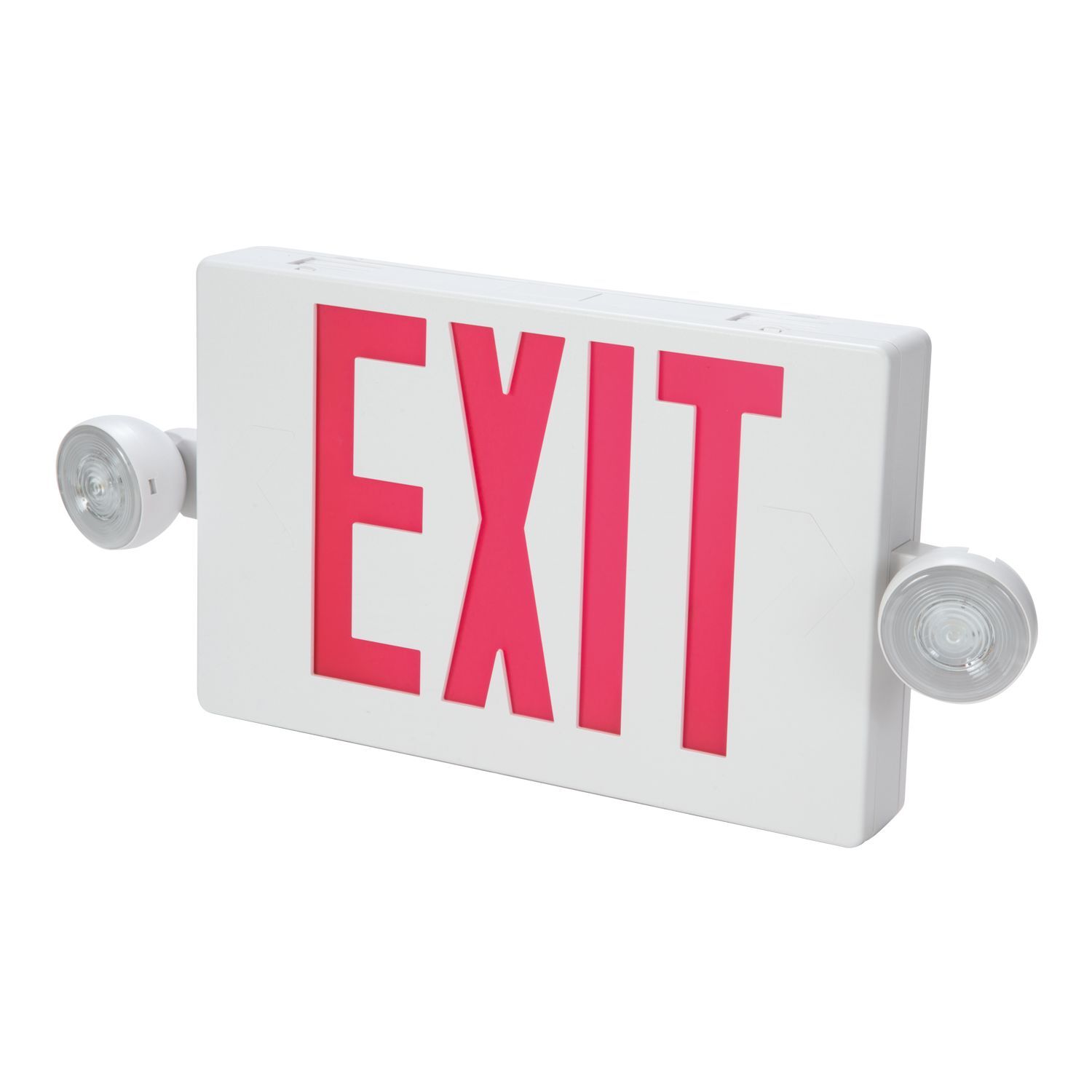 APCH7G Sure-Lites All-Pro APCH Combination Universal Emergency Exit Lamp, 0.78/1.68 W Fixture, 120/277 V AC, Textured Housing, EXIT Legend