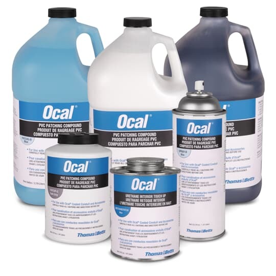 PATCHG-G Ocal Touch-Up Patching Compound, 64 oz Bottle, Light Gray