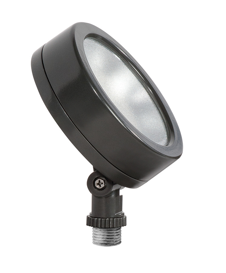 LES13 Floodlighting,) LED Lamp, 14 W Fixture, 120 V AC, Bronze Housing