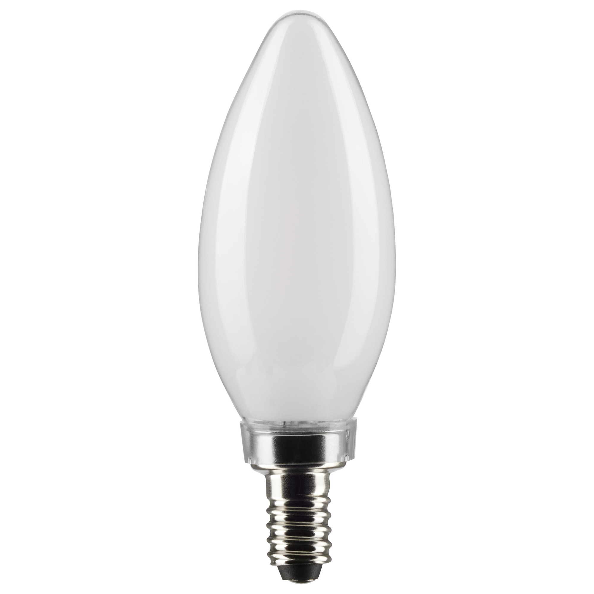 S21269 Bulb, 4 W, 40 W Incandescent Equivalent, E12 Lamp Base, B11 Shape, 350 Lumens