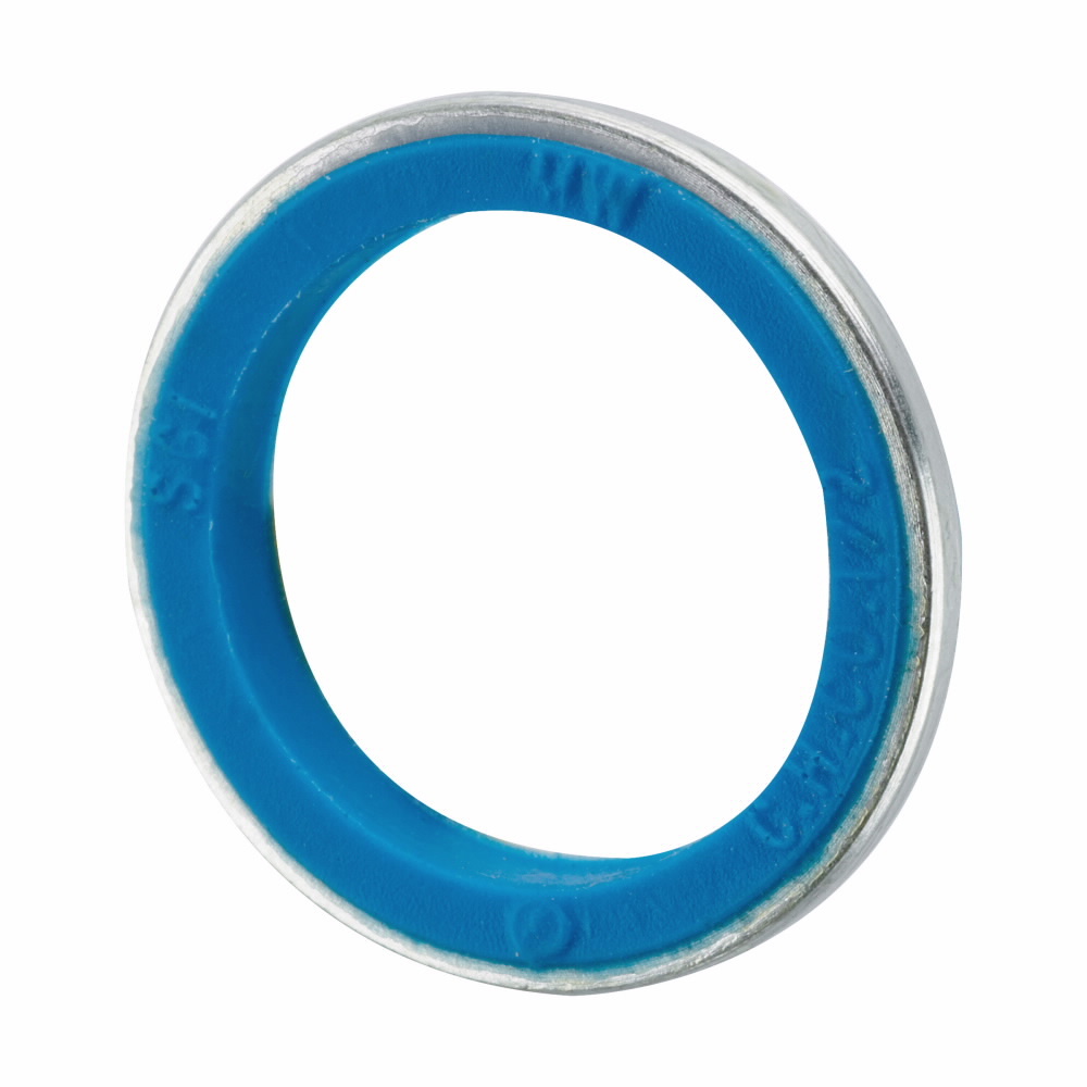 SG10 Self-Retaining Sealing Gasket With Steel Ring, 4 in, For Use With Rigid/IMC/Liquidtight Conduit, PVC