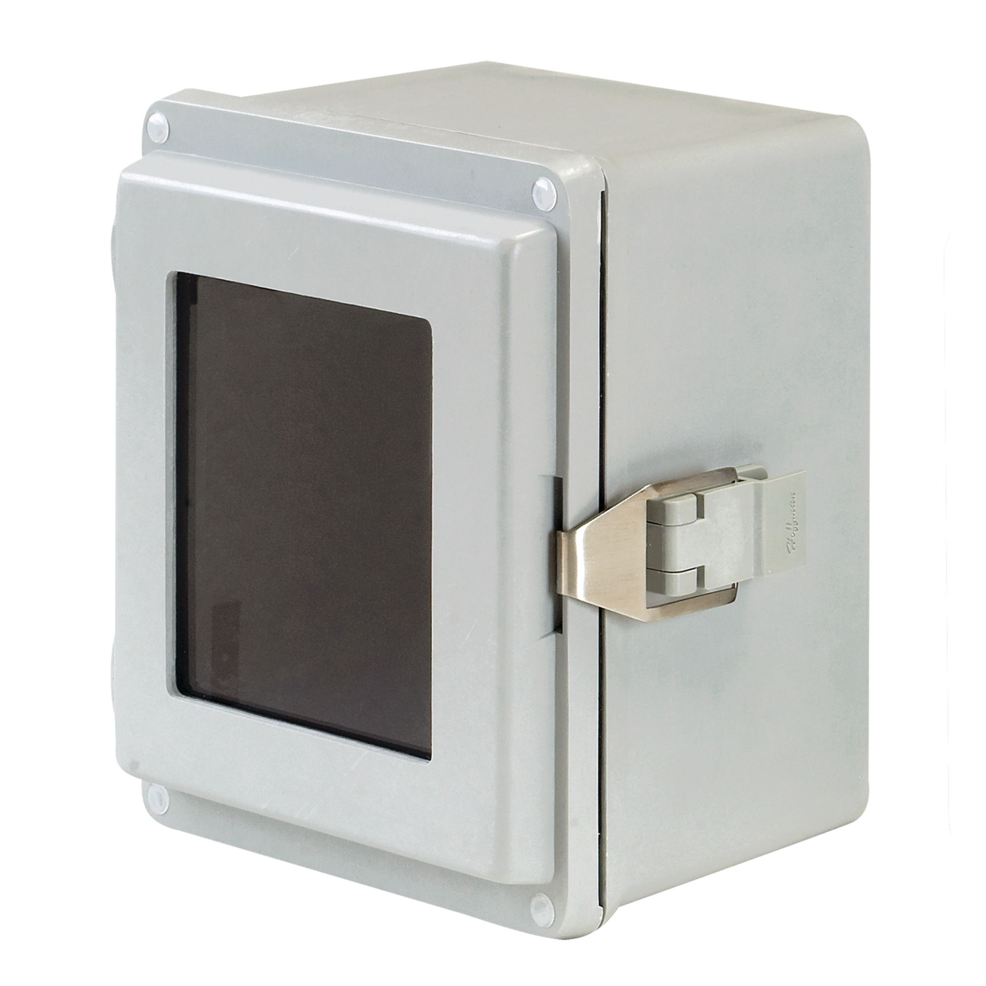A18149JFGQRPWR A50 Small Junction Box, 17-1/2 in H x 14 in W x 8.53 in D, Hinged Window Cover, NEMA 4X/IP66 NEMA Rating, Fiberglass