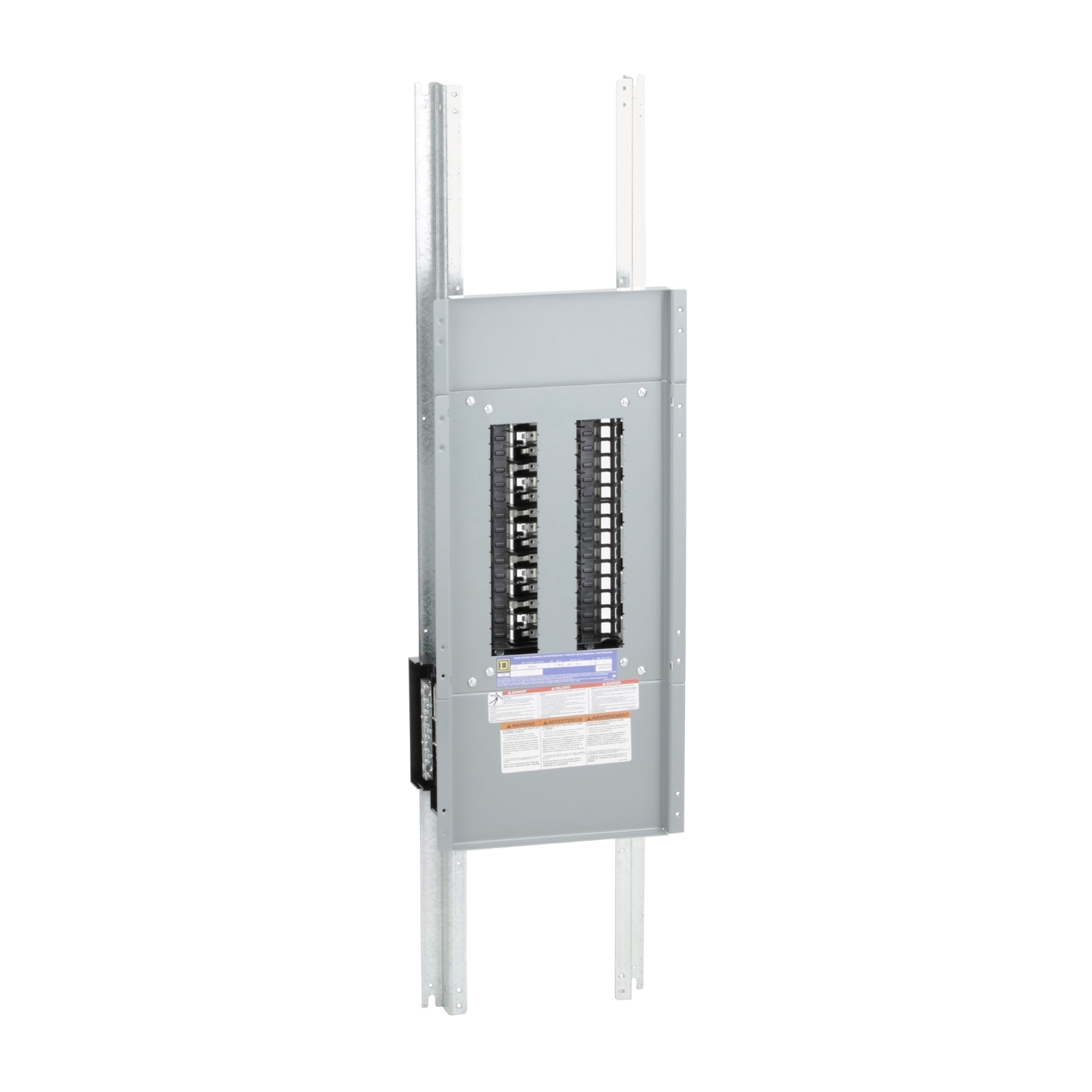 NQ430L4 3-Phase Panelboard Interior, 240 V AC/48 V DC, 400 A, 30 Spaces