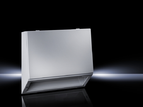 6720500 TP Series Console Enclosure, 24 in W x 9.4 in D x 28 in H, NEMA 12/IP55, Carbon Steel