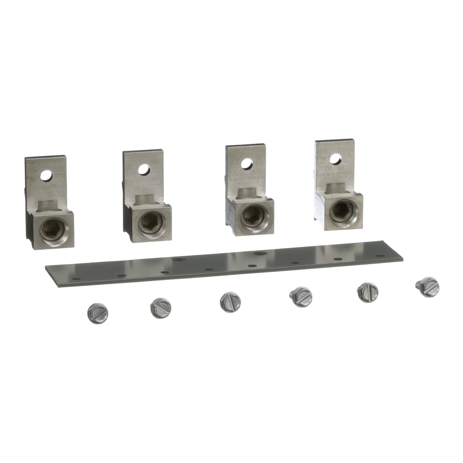 PKOGTA4 HDSS Equipment Grounding Bar Assembly, For Use With LCL, LEL, LIL, LXL, LXIL, MGL, MJL, PGL and PJL Circuit Breaker, (6) 250 kcmil Al/Cu Cable, 4 Terminals