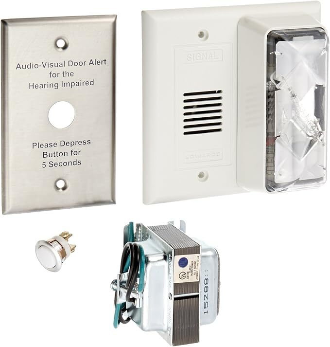 7005-G5 CFA Hotel Room Annunciator Kit, 24 V AC/DC, 0.125/0.175 A, Specifications Met: UL 1638