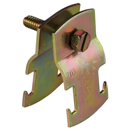 700-2-EG Superstrut Pipe Strap, 2 in Nominal, Steel