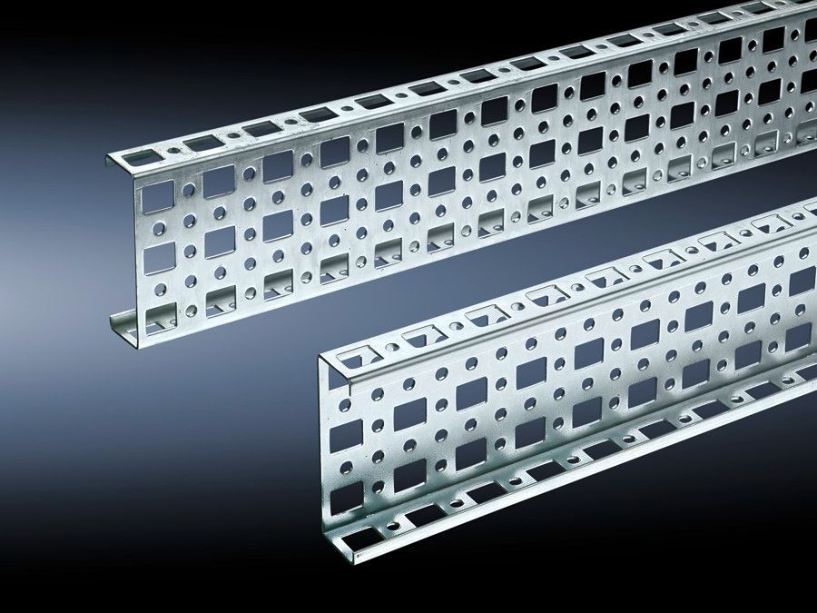 4380000 4-Piece Punched Section System Chassis, For Use With TS, SE Series Enclosure, Sheet Steel