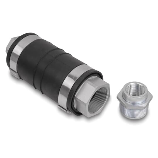 XD3-TB T&B Expansion/Deflection Coupling, 1 in, For Use With Rigid Conduits, Ductile Cast Iron, Electro-Zinc Plated