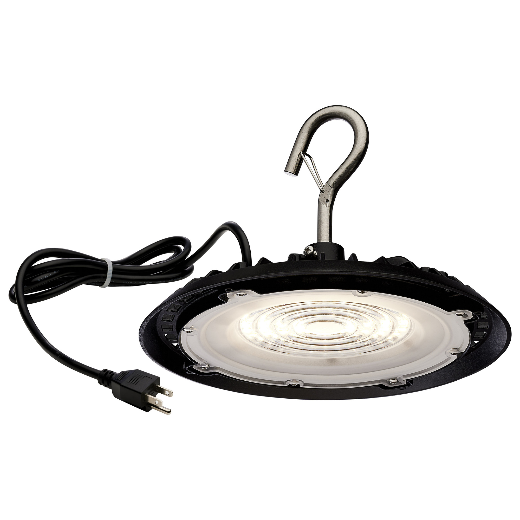 65-964 Surface Fixture, 80 W Fixture, 120 V AC, Black Housing