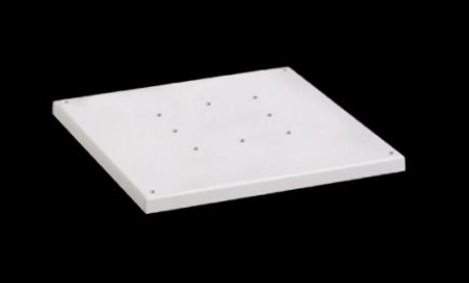 8018852 Consolet Pedestal Base and Column, 24 in W x 24 in D, For Use With CP Series Plant Floor Enclosure, Carbon Steel
